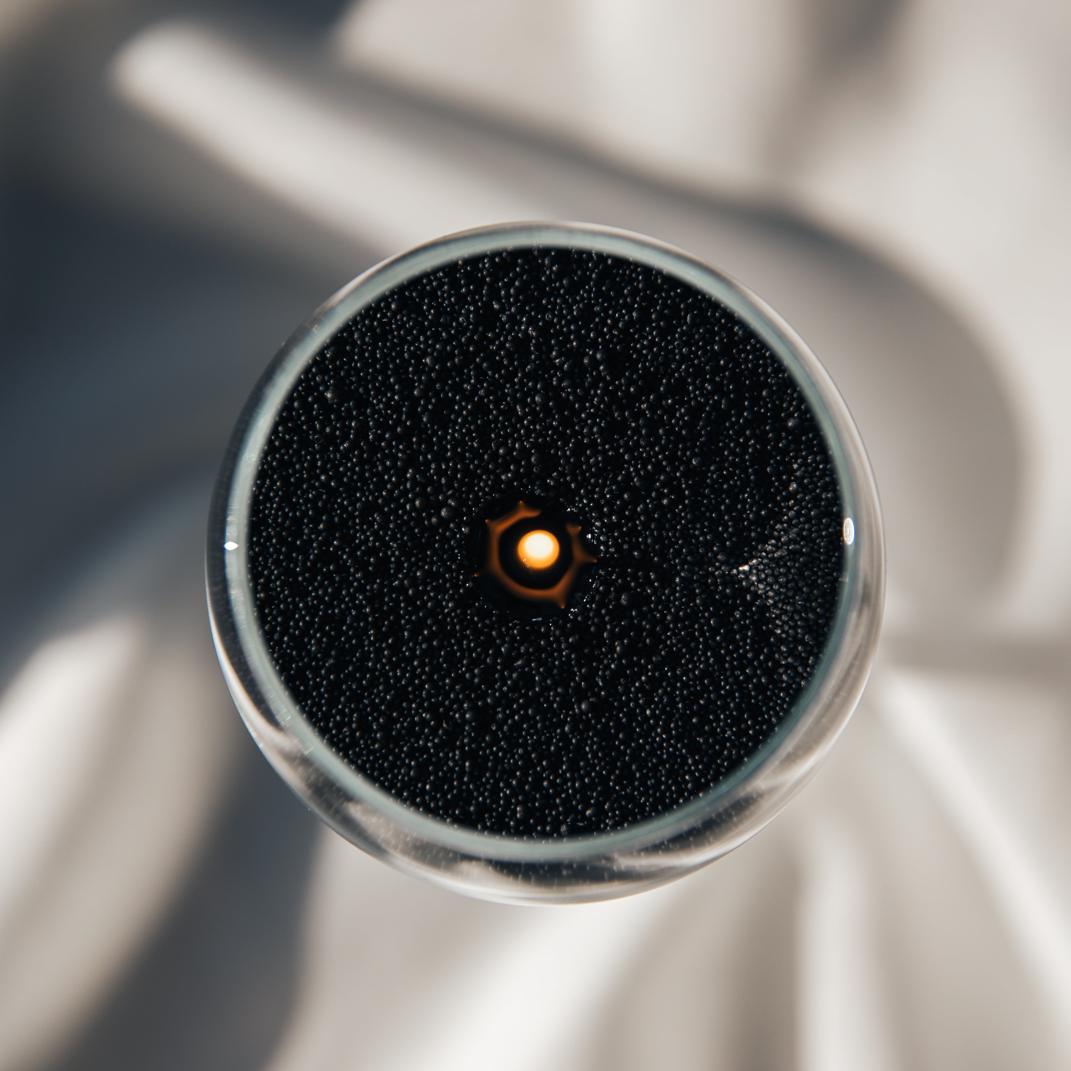 Black, Unscented [無味], - Sand Candle, Pet Friendly