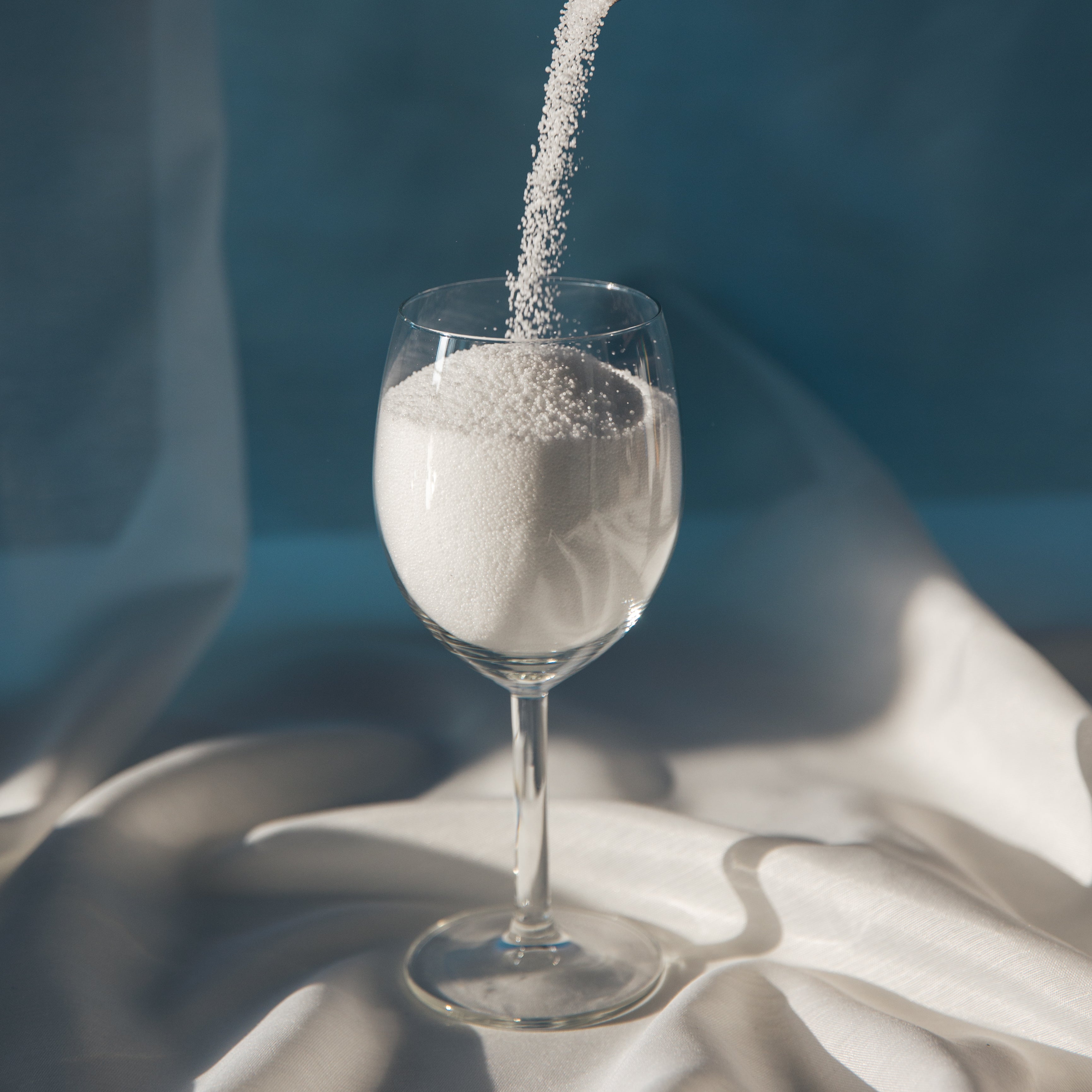 White, Unscented [無味] - Sand Candle, Pet Friendly