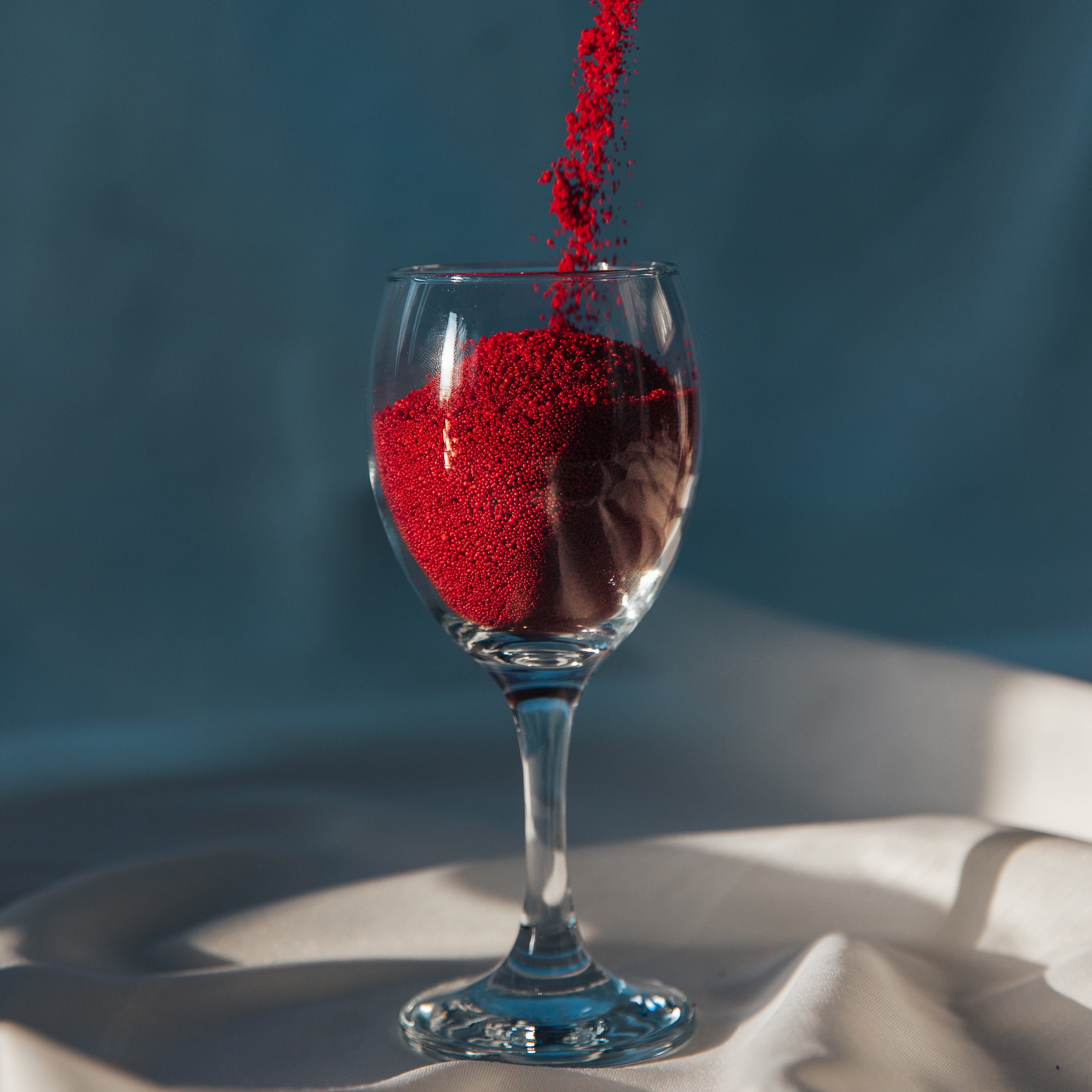 Rose Red, Unscented [無味] - Sand Candle, Pet Friendly