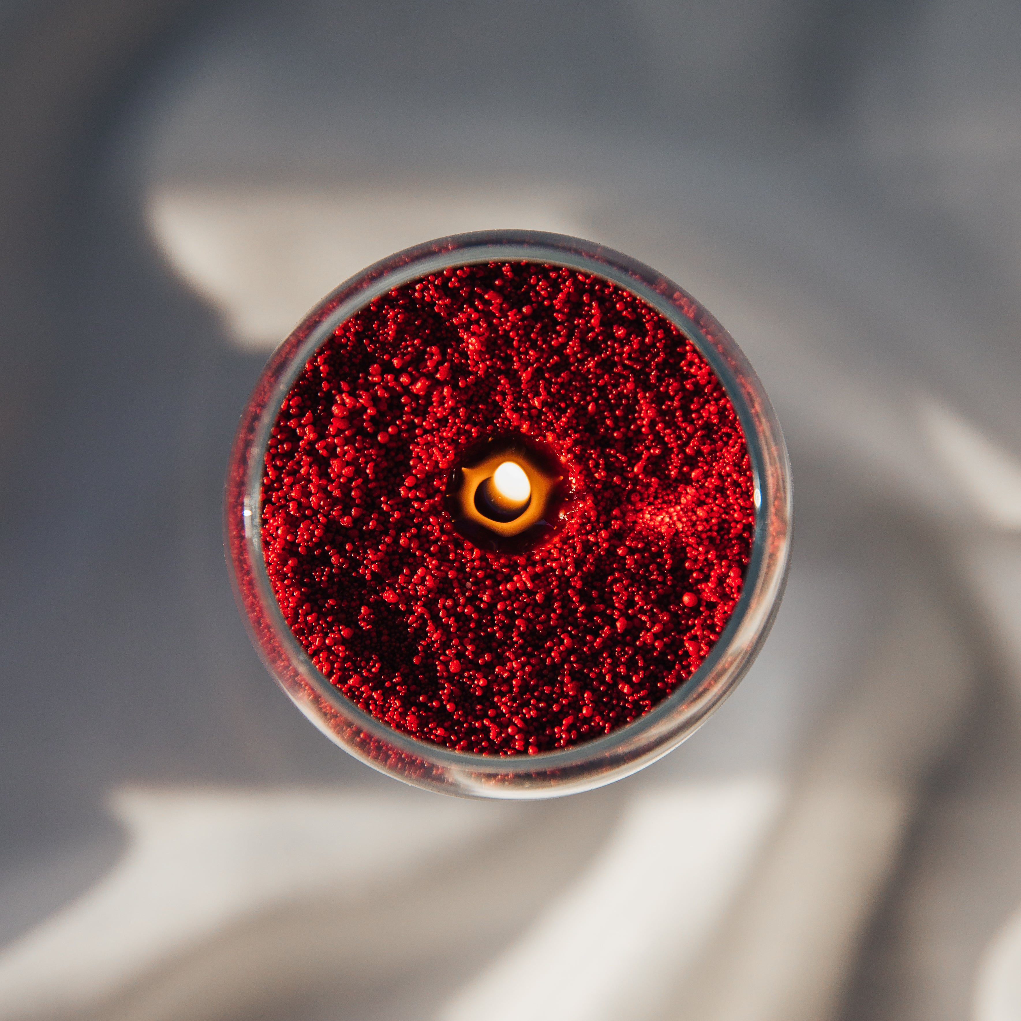 Tubéreuse [晚香], Rose Red - Scented Sand Candle