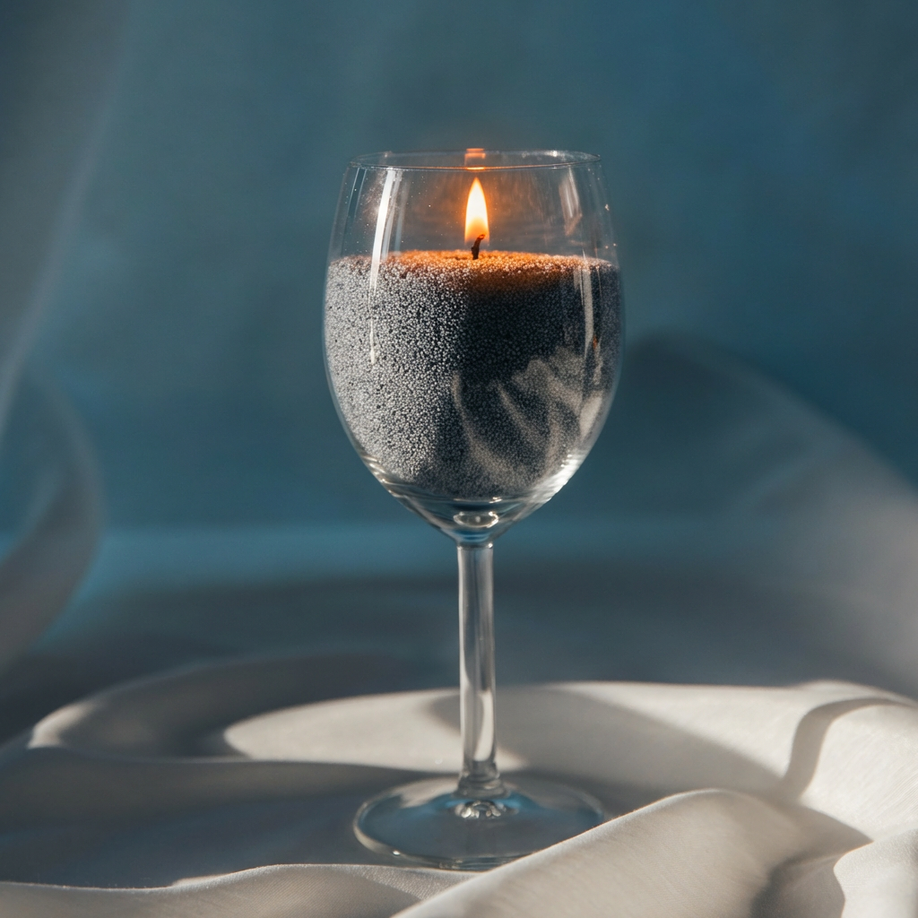 Gray Blue, Unscented [無味], Sand Candle, Pet Friendly