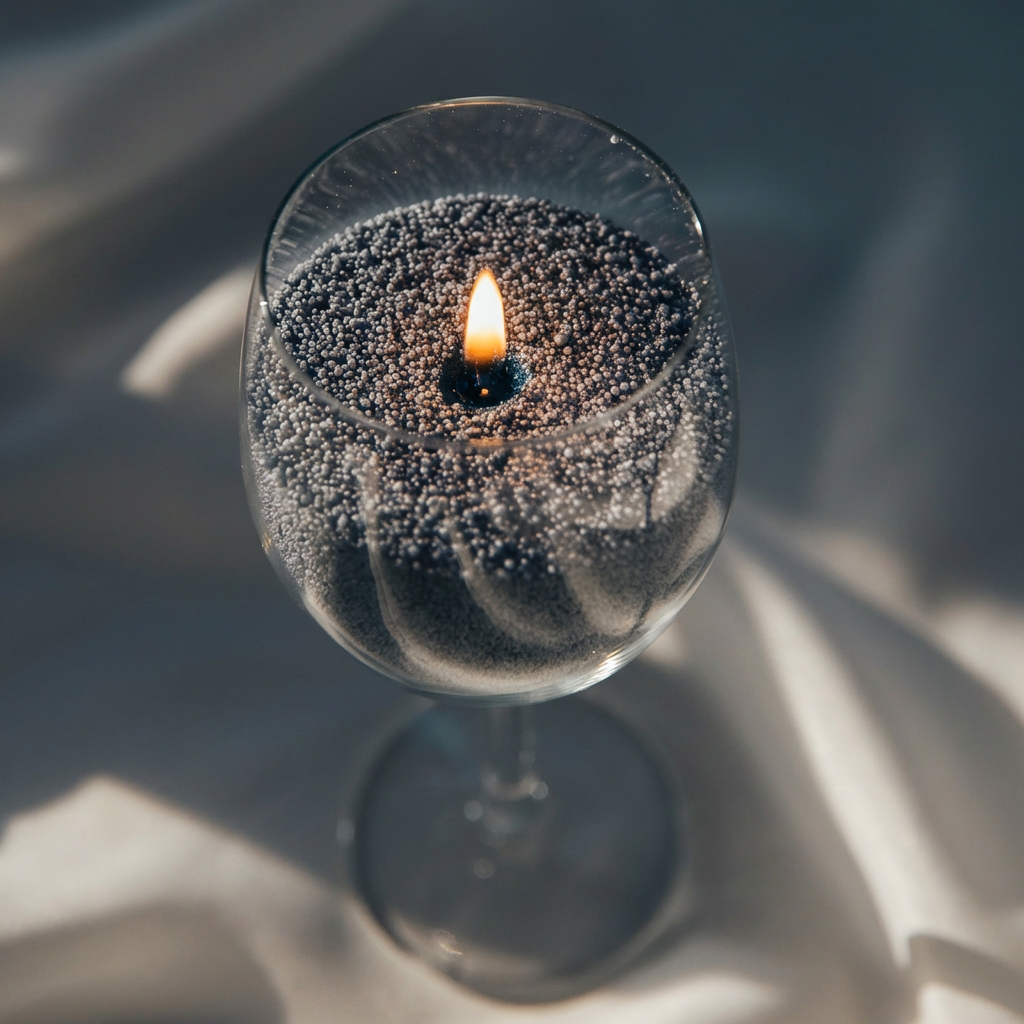 Ombre [水影], Gray Blue - Scented Sand Candle